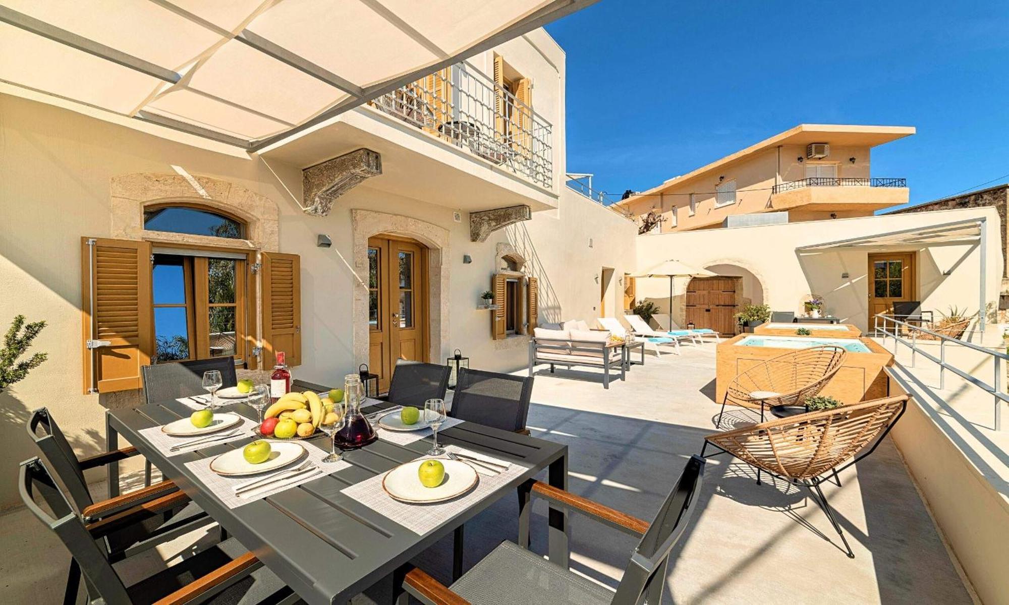 Sun Stone Villas خانيا المظهر الخارجي الصورة